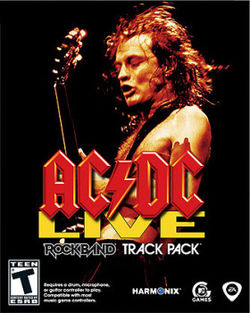 Carátula de Rock Band Track Pack: AC/DC Live