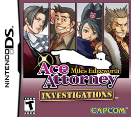 Carátula de Ace Attorney Investigations: Miles Edgeworth