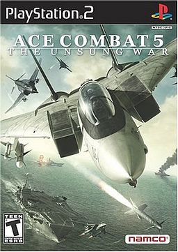 Carátula de Ace Combat 5: The Unsung War