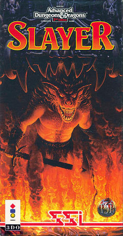Carátula de Advanced Dungeons & Dragons: Slayer
