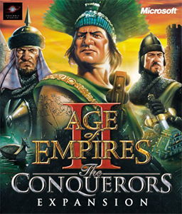 Carátula de Age of Empires II: The Conquerors