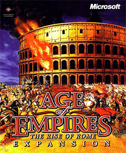 Carátula de Age of Empires: The Rise of Rome