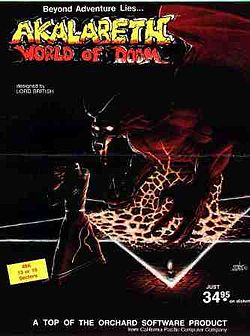 Carátula de Akalabeth: World of Doom