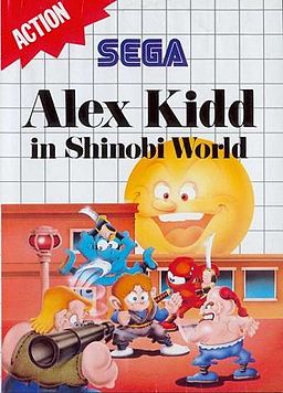Carátula de Alex Kidd in Shinobi World