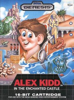 Carátula de Alex Kidd in the Enchanted Castle