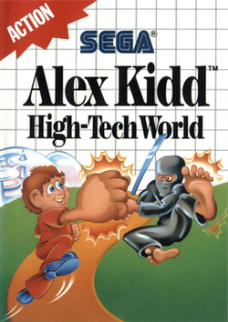 Carátula de Alex Kidd: High-Tech World
