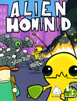 Carátula de Alien Hominid HD