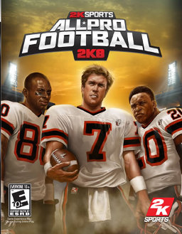 Carátula de All-Pro Football 2K8