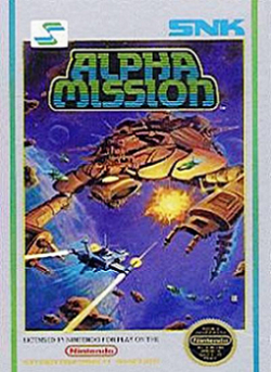 Carátula de Alpha Mission