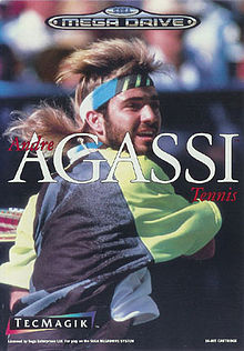 Carátula de Andre Agassi Tennis