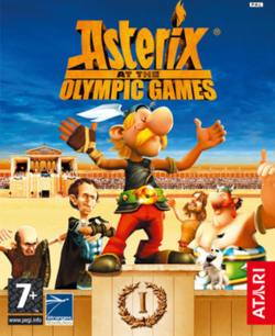 Carátula de Asterix at the Olympic Games