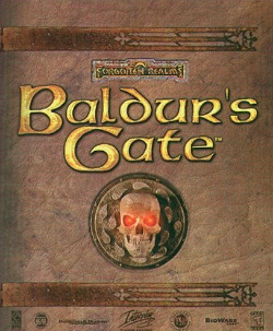Carátula de Baldur's Gate