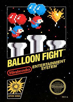 Carátula de Balloon Fight
