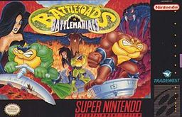 Carátula de Battletoads in Battlemaniacs