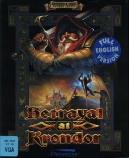 Carátula de Betrayal at Krondor