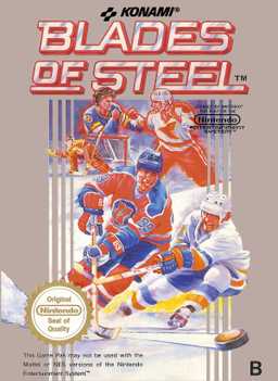 Carátula de Blades of Steel
