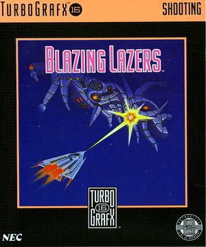 Carátula de Blazing Lazers