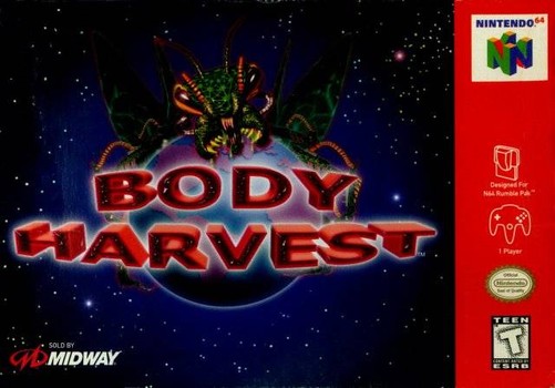 Carátula de Body Harvest