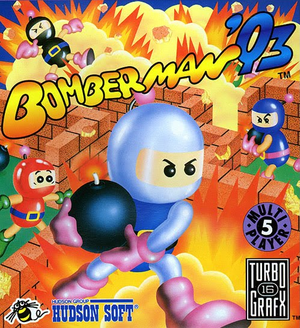 Carátula de Bomberman '93