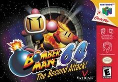 Carátula de Bomberman 64: The Second Attack