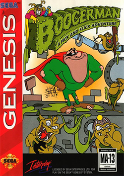 Carátula de Boogerman: A Pick and Flick Adventure