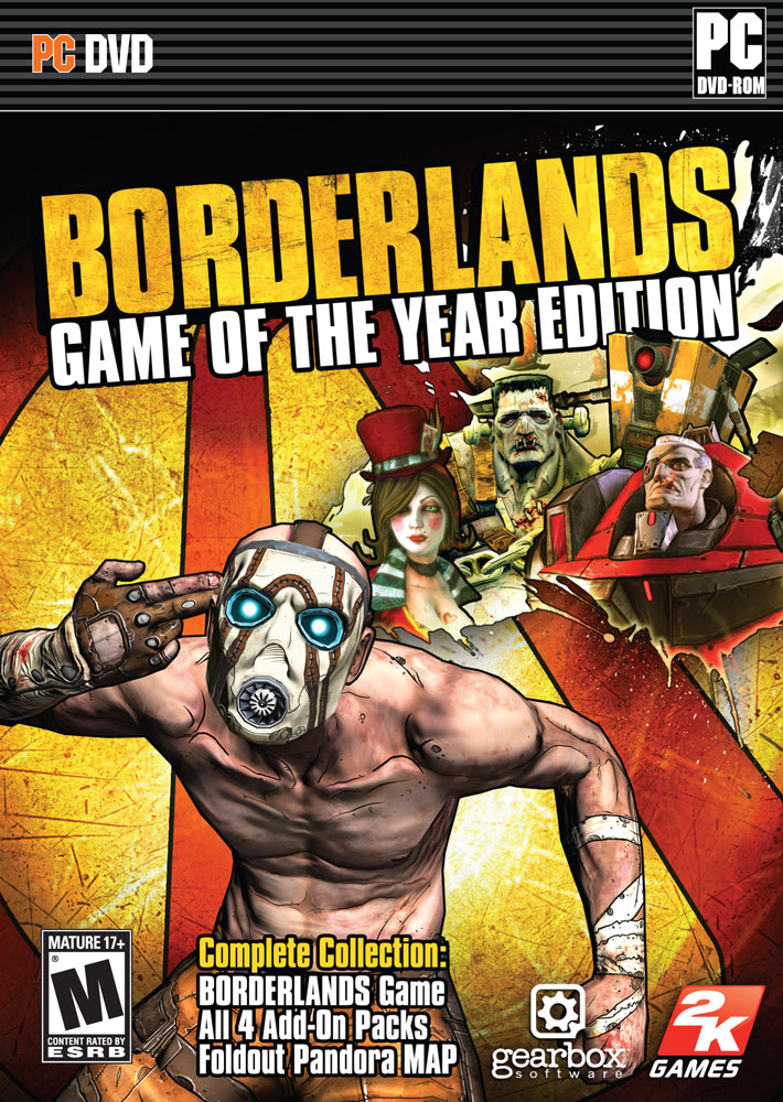 Carátula de Borderlands: Game of the Year