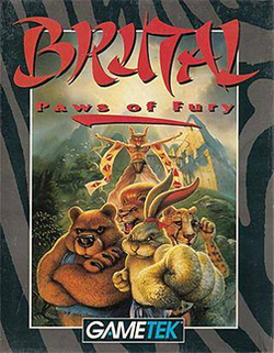 Carátula de Brutal: Paws of Fury