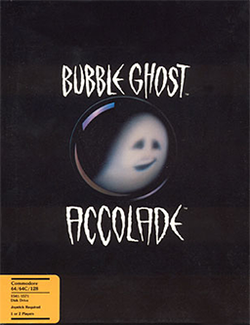 Carátula de Bubble Ghost