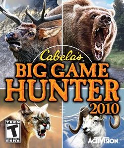 Carátula de Cabela's Big Game Hunter 2010