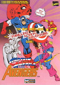 Carátula de Captain America and The Avengers