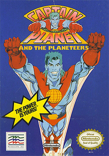 Carátula de Captain Planet and The Planeteers