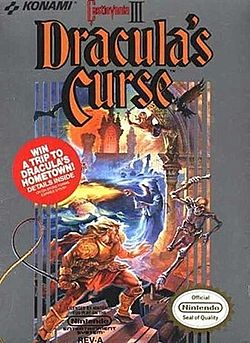 Carátula de Castlevania III: Dracula's Curse