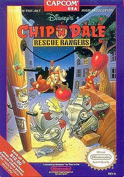 Carátula de Chip 'n Dale Rescue Rangers