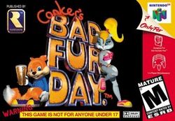 Carátula de Conker's Bad Fur Day