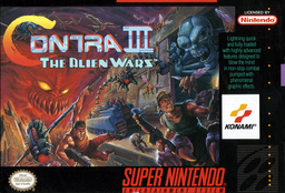 Carátula de Contra III: The Alien Wars
