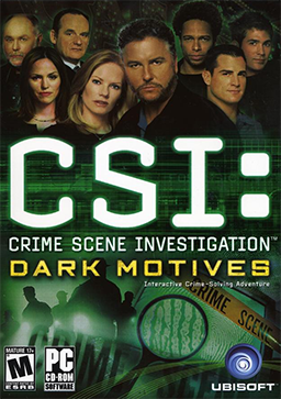 Carátula de CSI: Dark Motives