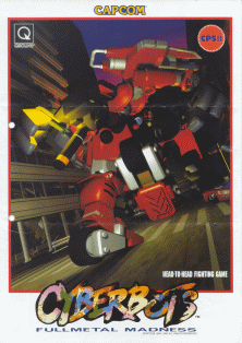 Carátula de Cyberbots: Full Metal Madness