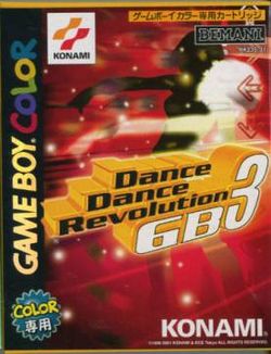 Carátula de Dance Dance Revolution GB3