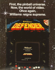 Carátula de Defender (1981)