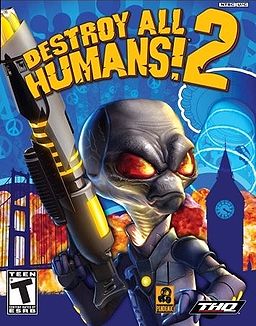 Carátula de Destroy All Humans! 2