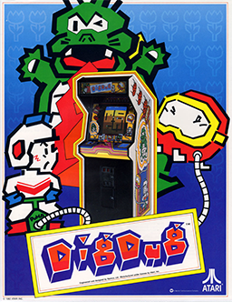 Carátula de Dig Dug