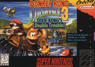 Carátula de Donkey Kong Country 3: Dixie Kong's Double Trouble!