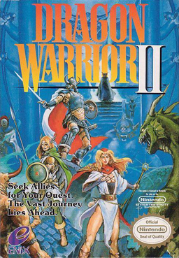 Carátula de Dragon Quest II: Luminaries of the Legendary Line