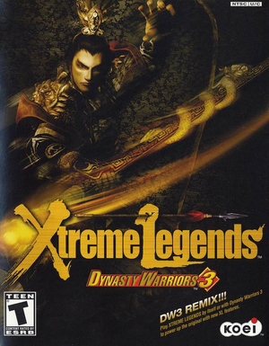 Carátula de Dynasty Warriors 3: Xtreme Legends
