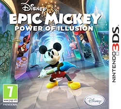 Carátula de Epic Mickey: Power of Illusion