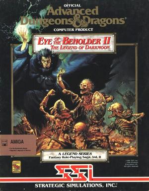 Carátula de Eye of the Beholder II: The Legend of Darkmoon