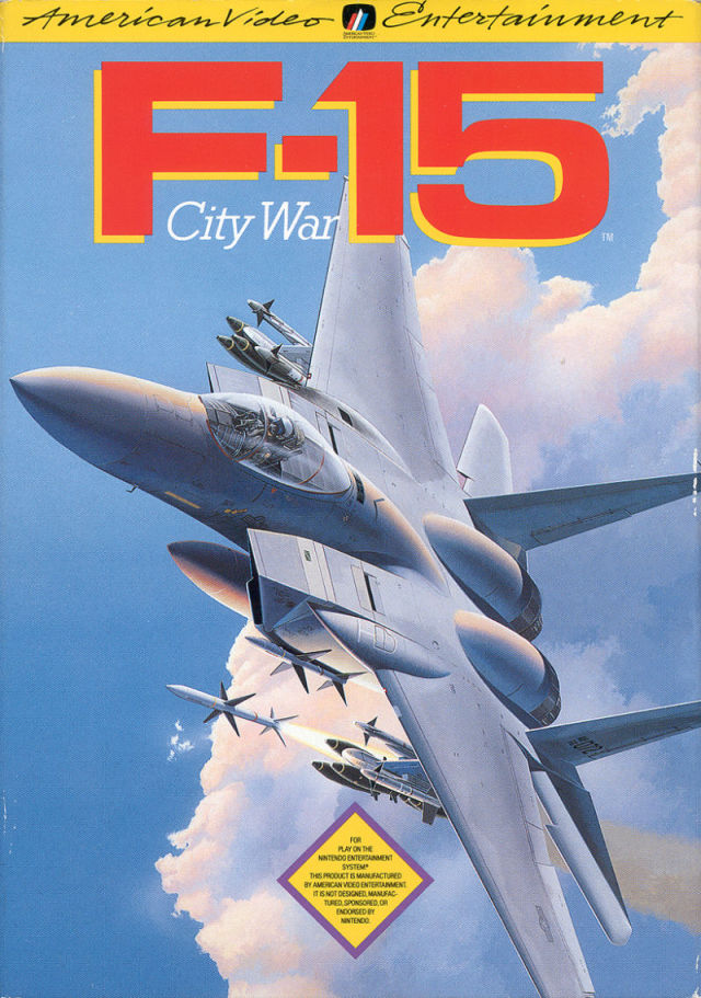 Carátula de F-15 City War
