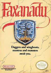 Carátula de Faxanadu
