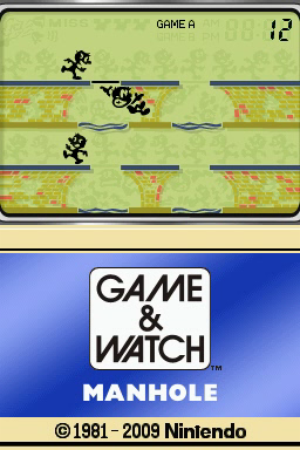 Carátula de Game & Watch: Manhole