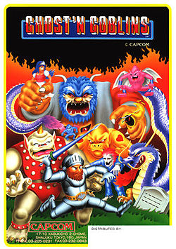 Carátula de Ghosts'n Goblins